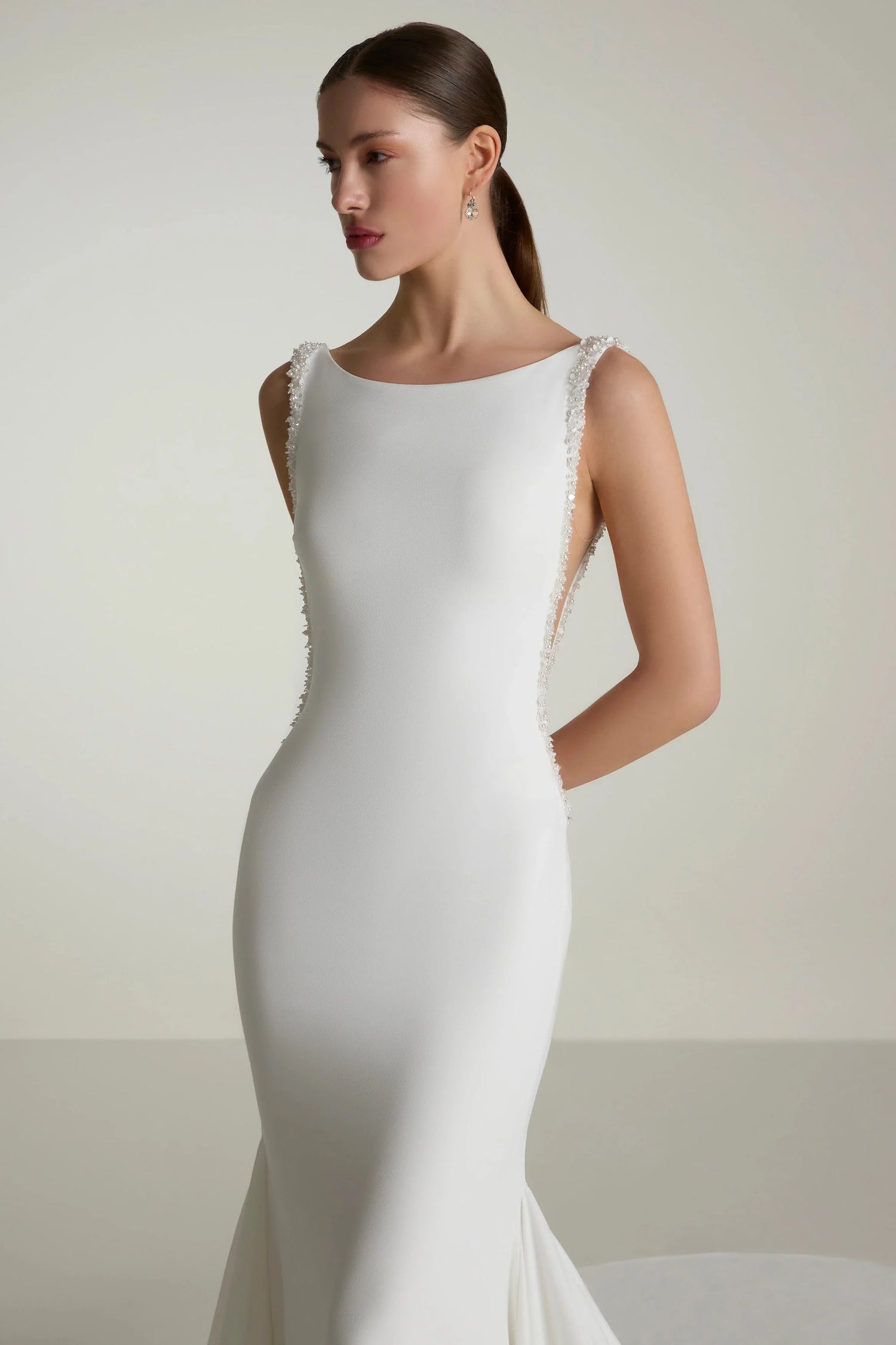 Boat Neckline Wedding Dresses