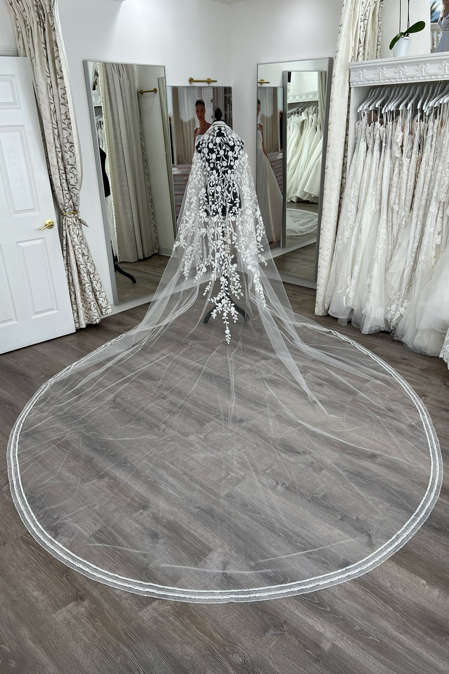 Wedding Veils in Brooklyn, New York | Krismil Bridal